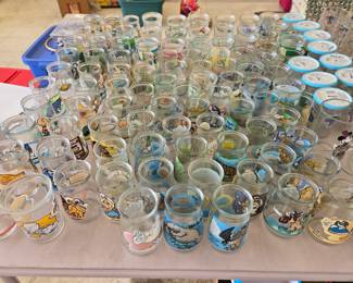 Character Glasses - Welch's, Pepsi, McDonalds and more!