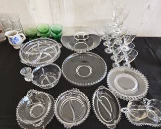 Clear Glass Serving Pieces