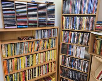 Books, DVDs and CDs