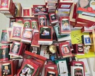 Assorted Hallmark Ornaments 