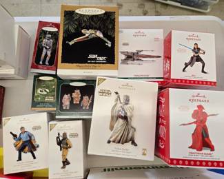 Hallmark Star Wars Ornanents