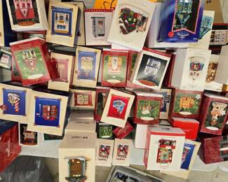 Hallmark House and Building Ornaments