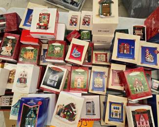 Hallmark House and Building Ornaments