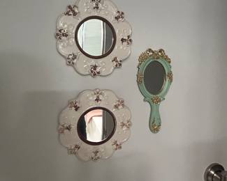 small decorative mirrors