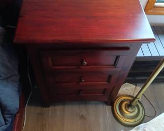 Bed tables with hide drawer and key