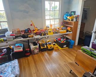 Lots of kids toys