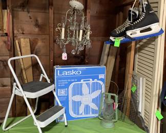 New stool and fan. Other items reduced in price.