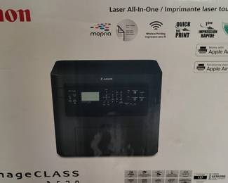 Canon monochrome laser printer with scanner and copier