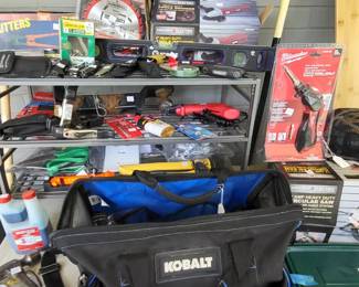 Large assortment of hand tools
