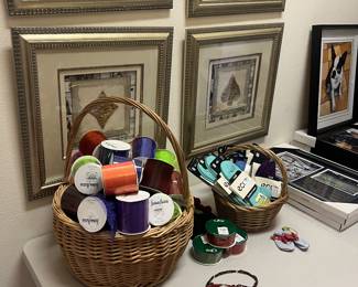 Katherine’s Collection purses, tons of Neiman Marcus ribbon