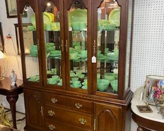 Stanley Cherry China Cabinet