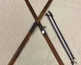 Snow Skis w/Poles