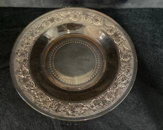 Pink Depression Salad Bowl