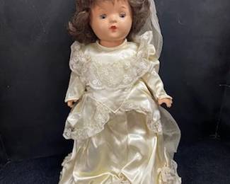 Composition Bride Doll-1940's