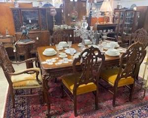 9 pc. French Dining Room Suite