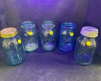 Blue Ball Jars
