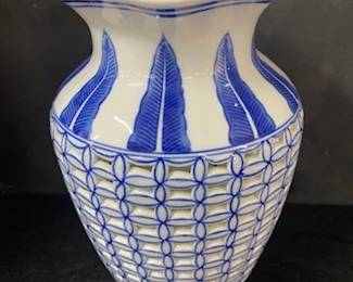Blue & White Vase