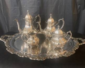 5 pc. "Lancaster Rose" Tea Set