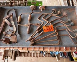Vintage hand drills