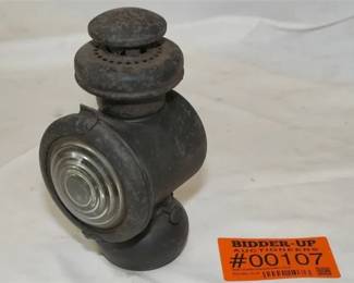 Vintage FORD Automotive Kerosene Headlamp Lantern light
