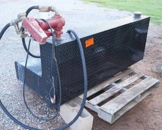 Vehicle Pickup diesel tank