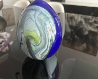 Hand blown egg