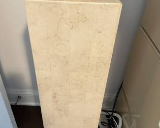 Vintage marble pedestal 