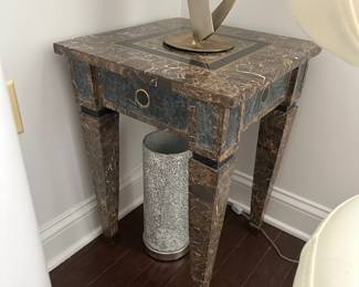 Marble side table 