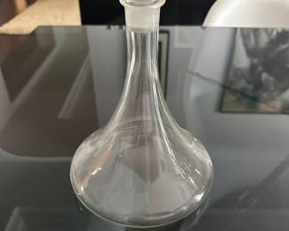 Vintage Glass Decanter 