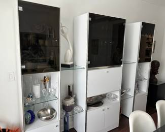 3 piece wall unit.