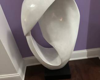 Endless Emotions in White by Monique Lipsch. Sculpture 32 1/2”