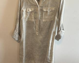 Malvin linen dress L