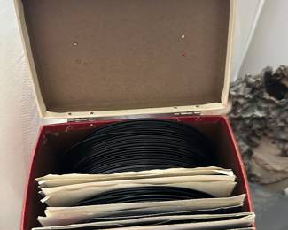 Box of old 45’s