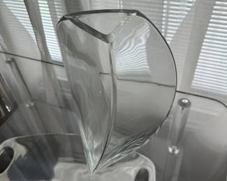 Dansk Crystal Vase 