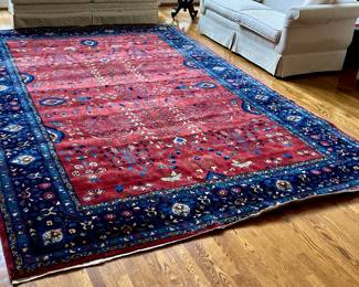 Persian Herati Area Rug 9 x 14