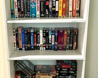 Nice Collection of VHS Tapes