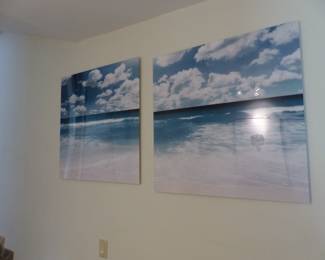 Framed photographs