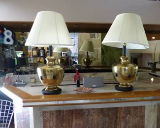 Pair of lamps