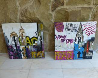 Decorative graffiti art