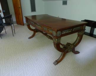 Ornate writing desk