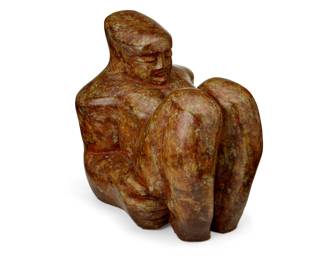 173
Barbara Beretich
1936-2018
"Mayan Woman"
Patinated bronze
Unmarked
9" H x 7" W x 10" D
Estimate: $1,000 - $1,500