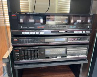 Speaker System model STV-870 - Fisher Component Cabinet RA-860 -Fisher Studio - Standard system 8600