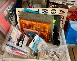 Tons of Scrap Booking supplies