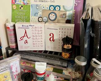 Tons of Scrap Booking supplies