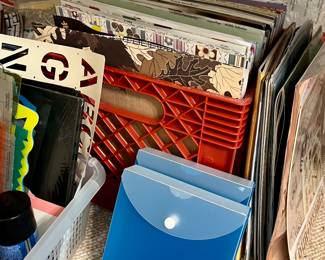 Tons of Scrap Booking supplies