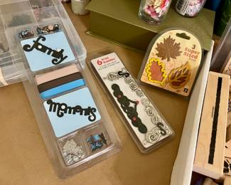 Tons of Scrap Booking supplies