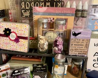 Tons of Scrap Booking supplies