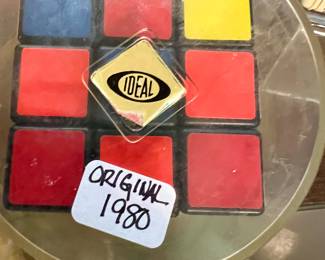 Original 1980's Ideal Rubik's Cube w/case