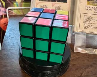 Original 1980's Ideal Rubik's Cube w/case