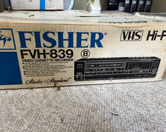 Fisher VHS Hi-Fi - FVH-839